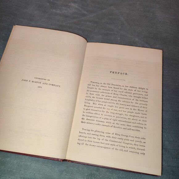 1879 Reprint Book Housekeeping in Old Virginia M.C. Tyree Louisville Kentucky - Picture 8 of 12